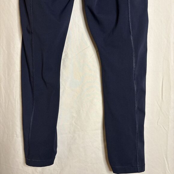 Athleta Ultimate Stash Pocket 7/8 Tight Navy Blue Size Small Stretch Active - Picture 6 of 12